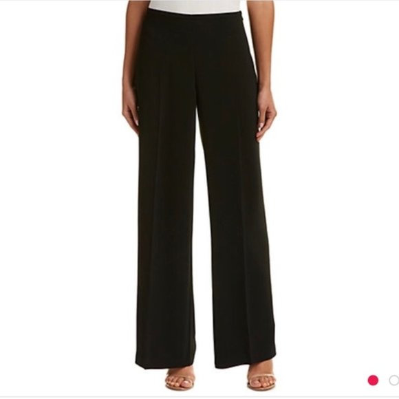 Trina Turk Pants - Trina Turk Black Wide Leg Dress Pants Trousers, Size 4